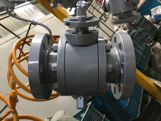 16 Inch Trunnion Mounted Ball Valve with Blowout Proof Design