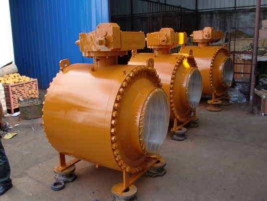 Double Isolation & Bleed Side Entry Trunnion Mounted Ball Valve