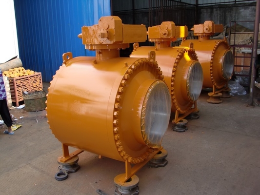 Double Isolation & Bleed Side Entry Trunnion Mounted Ball Valve