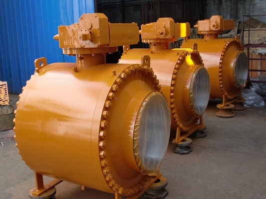 Double Isolation & Bleed Side Entry Trunnion Mounted Ball Valve