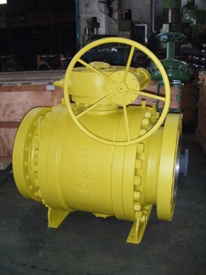 Soft Seat Trunnion Ball Valve For Anti Static Applications And Bleeding