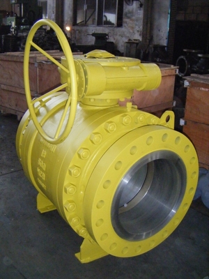 2500lb Double Block Trunnion Ball Valve for 16 Inch Size and Harsh Environments