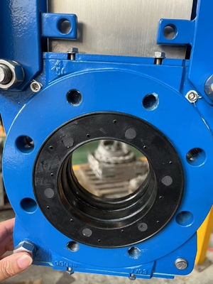 2-48 inch Knife Gate Valve Handmatige werking legeringsstaal lichaam voor elektriciteitsproductiecentrale